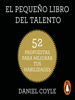 cover image of El pequeño libro del talento
